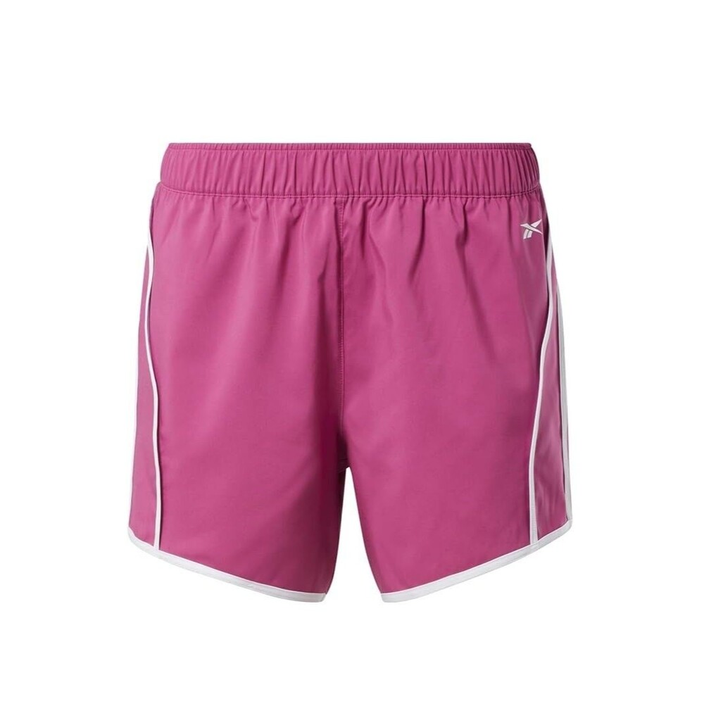 Reebok Womens XL Semi Proud Pink Identity Training Woven Shorts NWT BM52